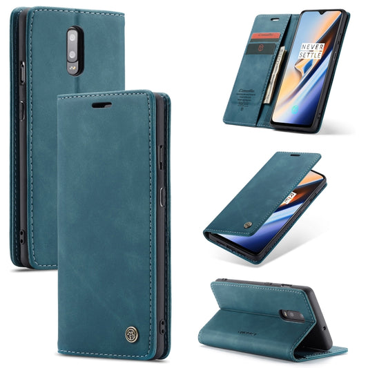 CaseMe-013 Multifunctional Horizontal Flip Leather Case with Card Slot & Holder for Huawei P20 Lite(Blue) by CaseMe