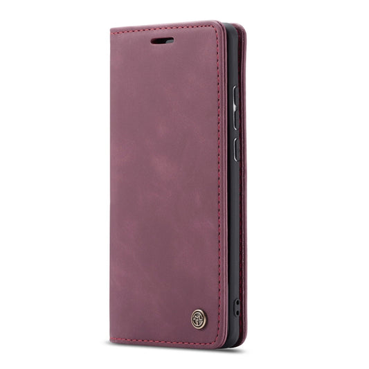 CaseMe-013 Multifunctional Horizontal Flip Leather Case with Card Slot & Holder for Huawei P20 Lite(Wine Red) by CaseMe