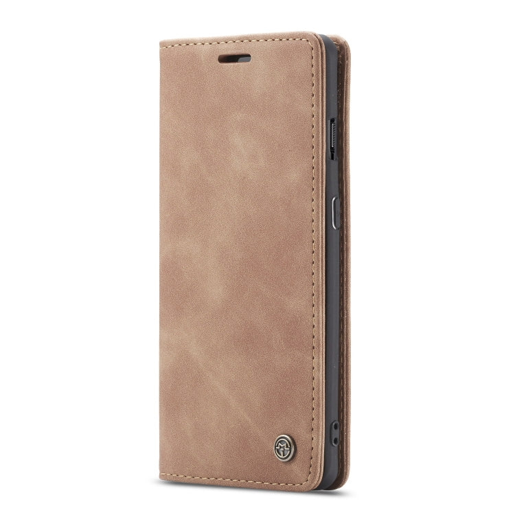 CaseMe-013 Multifunctional Horizontal Flip Leather Case with Card Slot & Holder for OnePlus 7(Brown) by CaseMe