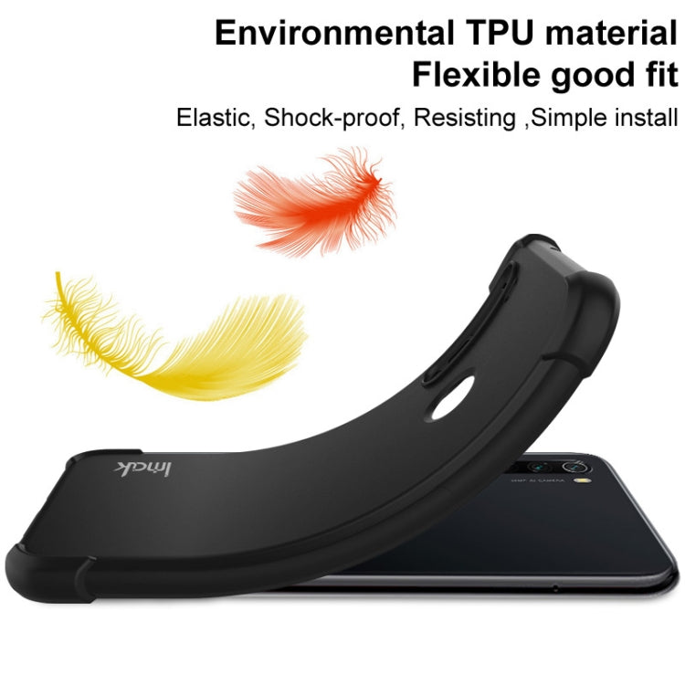 For Google Pixel 5 IMAK All-inclusive Shockproof Airbag TPU Case with Screen Protector(Metal Black) by imak