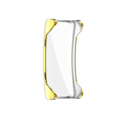 For Fitbit Inspire 2 Full Coverage PC Protective Case Cover(Gold) by bashfashion