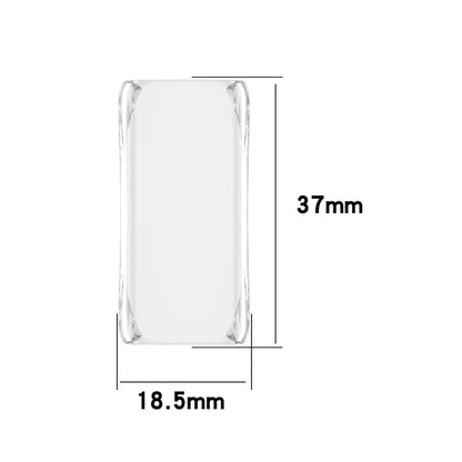 For Fitbit Inspire 2 Full Coverage PC Protective Case Cover(Transparent) by bashfashion