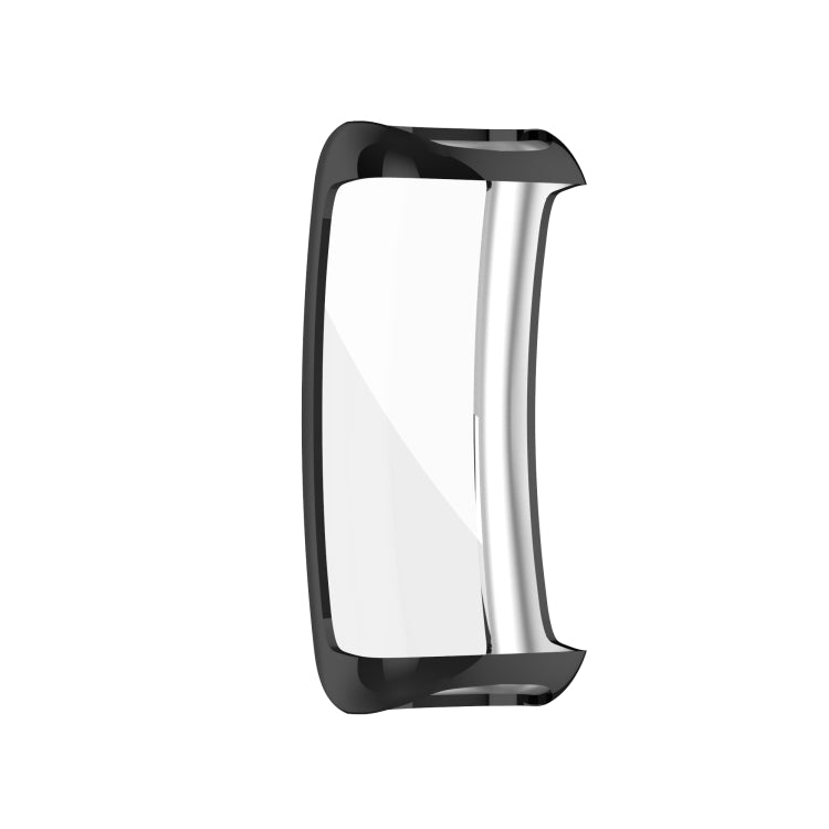 For Fitbit Inspire 2 Full Coverage TPU Protective Case Cover(Black) by bashfashion