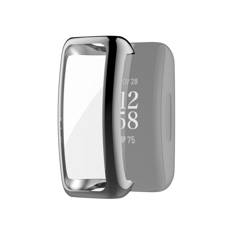 For Fitbit Inspire 2 Full Coverage TPU Protective Case Cover(Grey) by bashfashion