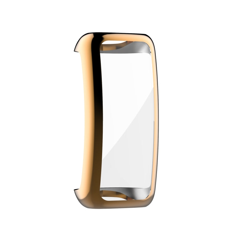 For Fitbit Inspire 2 Full Coverage TPU Protective Case Cover(Rose Gold) by bashfashion