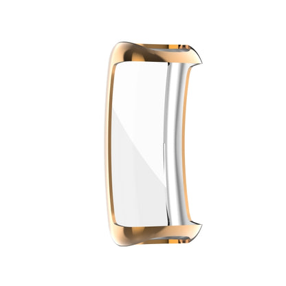 For Fitbit Inspire 2 Full Coverage TPU Protective Case Cover(Rose Gold) by bashfashion