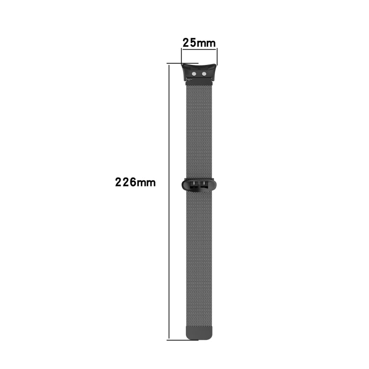 For Garmin Forerunner 45 / 45S / Swim 2 Milanese Watch Band(Silver) by bashfashion