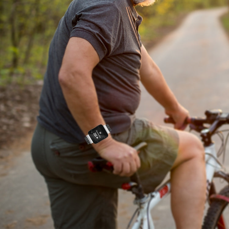 For Garmin Forerunner 35 / 30 Universal Nylon Canvas Watch Band(Purple) by bashfashion