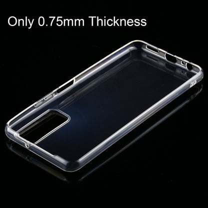 For Huawei P smart 2021 0.75mm Ultra-thin Transparent TPU Soft Protective Case by idewei
