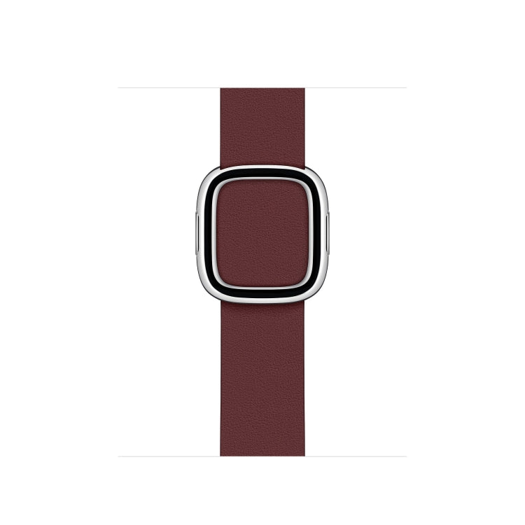 Modern Style Leather Watch Band For Apple Watch 49mm / 46mm / 45mm / 44mm / 42mm(Coffee) by bashfashion