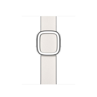 Modern Style Leather Watch Band For Apple Watch 49mm / 46mm / 45mm / 44mm / 42mm(Beige) by bashfashion
