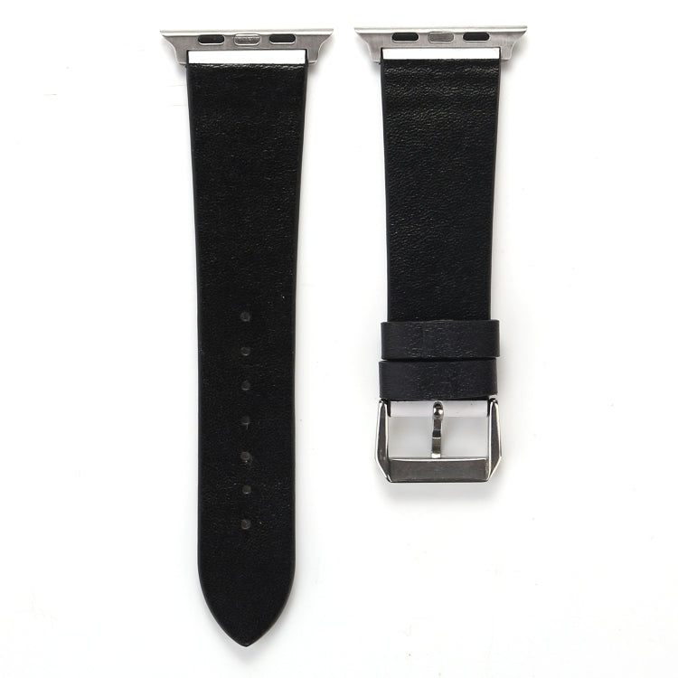 Love Series Leather Watch Band For Apple Watch Ultra 49mm&Watch Ultra 2 49mm / Series 9&8&7 45mm / SE 3&SE 2&6&SE&5&4 44mm / 3&2&1 42mm(Red Hearts On White) by bashfashion
