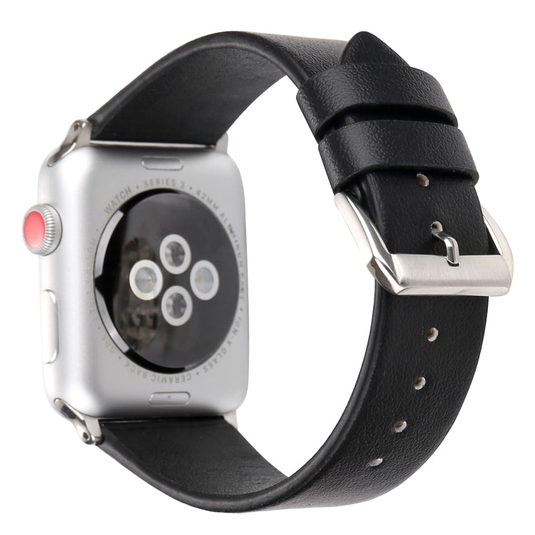 Love Series Leather Watch Band For Apple Watch Ultra 49mm&Watch Ultra 2 49mm / Series 9&8&7 45mm / SE 3&SE 2&6&SE&5&4 44mm / 3&2&1 42mm(Love On Black) by bashfashion