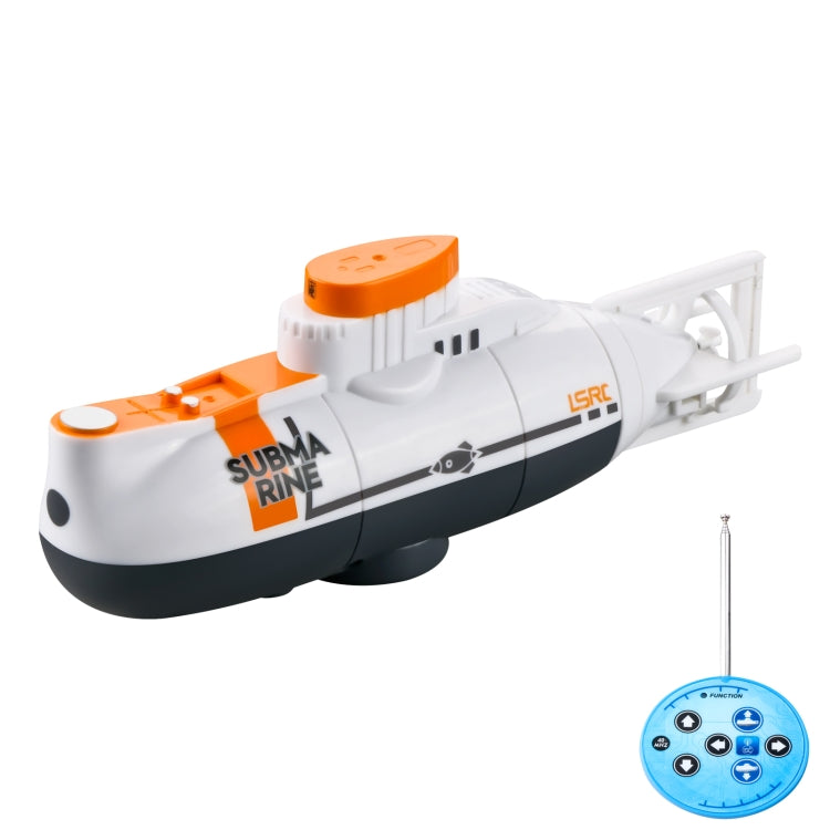LSRC Mini USB Charging Remote Control Submarine Children Toy(White) by bashfashion