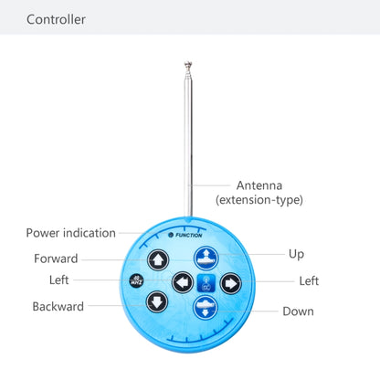 LSRC Mini USB Charging Remote Control Submarine Children Toy(White) by bashfashion