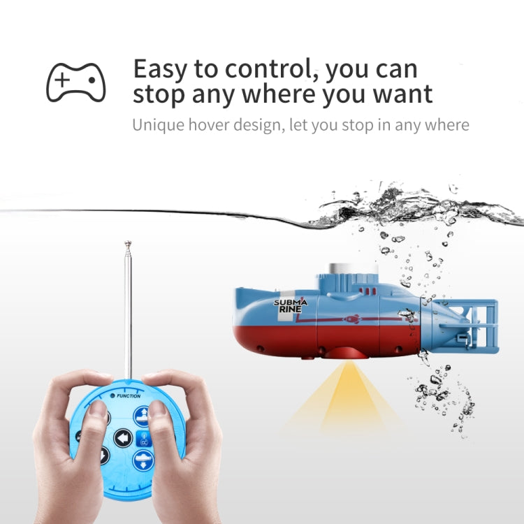 LSRC Mini USB Charging Remote Control Submarine Children Toy(Blue) by bashfashion