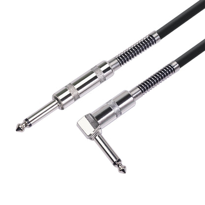 TC048SL 6.35mm Plug Straight to Elbow Electric Guitar Audio Cable, Cable Length:6m by bashfashion