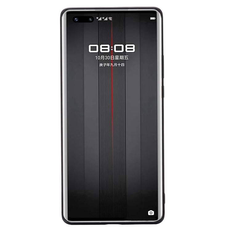 For Huawei Mate 40 RS GEBEI Full-coverage Shockproof Leather Protective Case(Black) by GEBEI