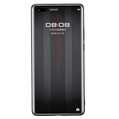 For Huawei Mate 40 RS GEBEI Full-coverage Shockproof Leather Protective Case(Black) by GEBEI