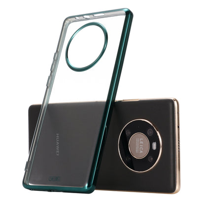 For Huawei Mate 40 Pro GEBEI Shockproof Plating PC Protective Case(Green) by GEBEI