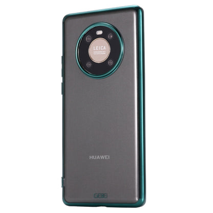 For Huawei Mate 40 Pro GEBEI Shockproof Plating PC Protective Case(Green) by GEBEI