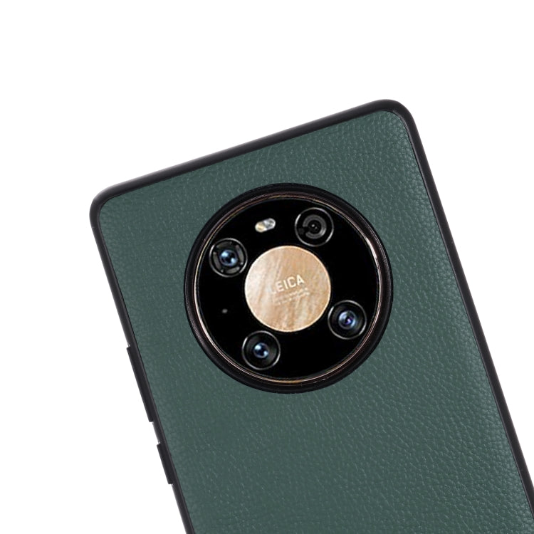 For Huawei Mate 40 Pro GEBEI Full-coverage Shockproof Leather Protective Case(Red) by GEBEI