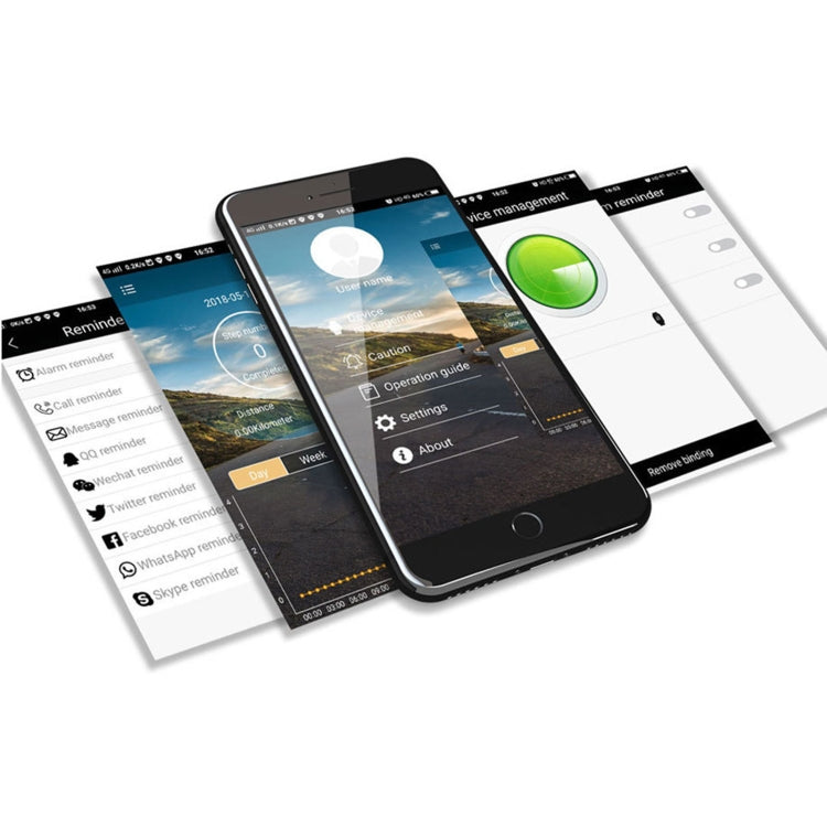 Lokmat MK28 1.4 inch FSTN Screen IP68 Waterproof Smart Watch, Support Information Reminder / Remote Camera / Sport Record(Blue) by Lokmat