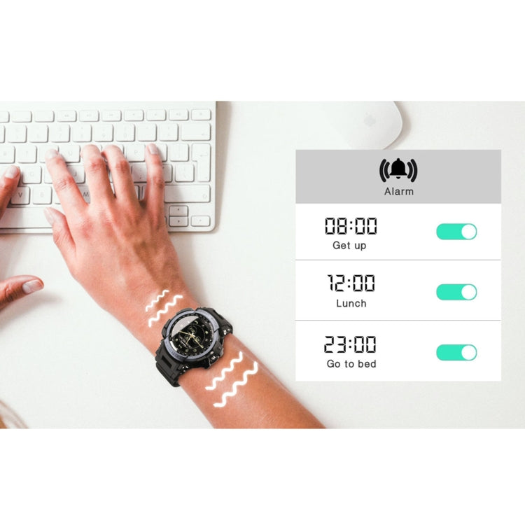 Lokmat MK28 1.4 inch FSTN Screen IP68 Waterproof Smart Watch, Support Information Reminder / Remote Camera / Sport Record(Blue) by Lokmat