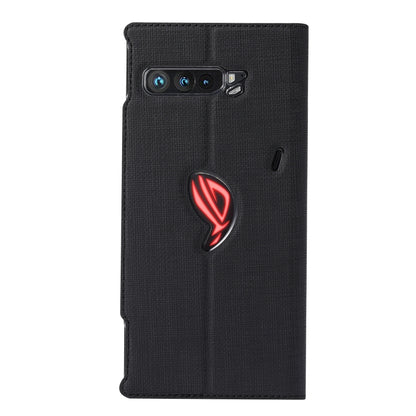 For Asus ROG Phone 3 ZS661KS ViLi DMX Series Shockproof TPU + PU Leather Magnetic Attraction Horizontal Flip Case with Card Slot & Holder(Black) by ViLi