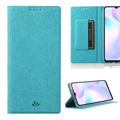 For Motorola Moto G 5G Plus ViLi DMX Series Shockproof TPU + PU Leather Magnetic Attraction Horizontal Flip Case with Card Slot & Holder(Blue) by ViLi