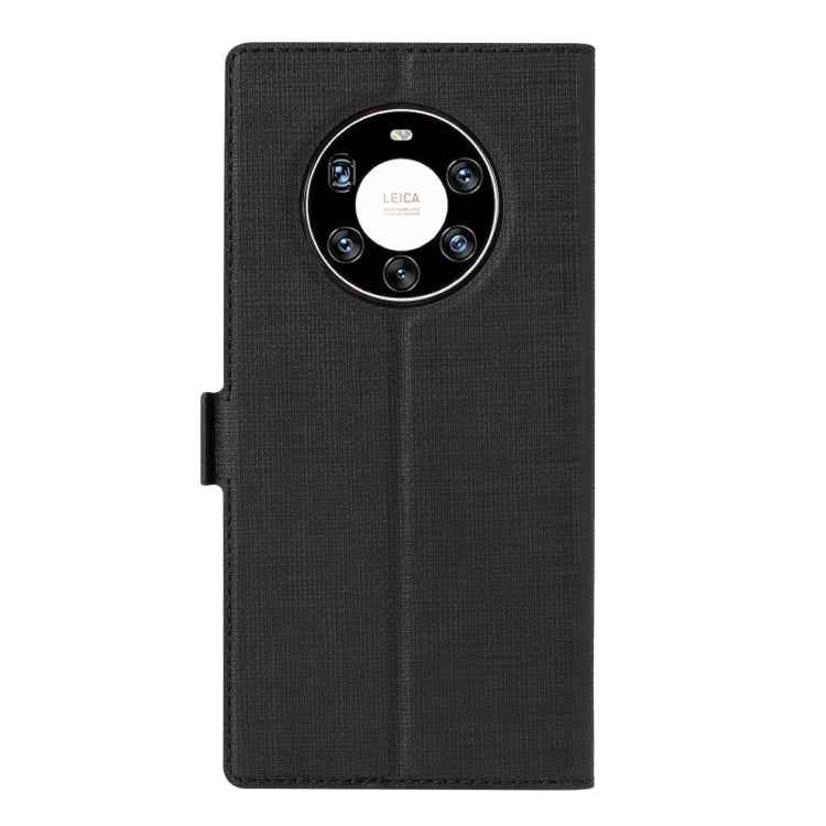 For Huawei Mate 40 Pro+ ViLi K Series Shockproof TPU + PU Leather Magnetic Buckle Horizontal Flip Case with Card Slots & Wallet & Holder(Black) by ViLi