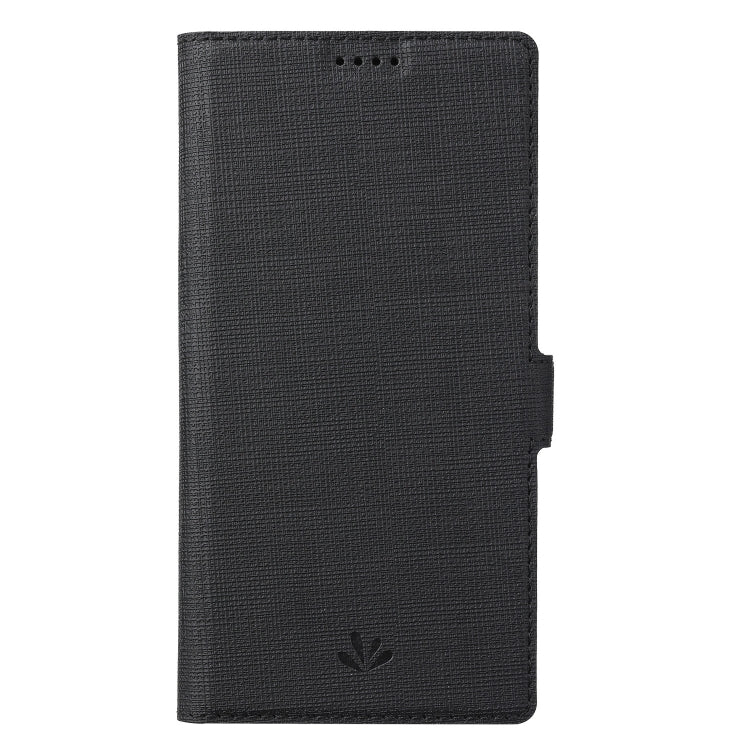 For OnePlus Nord N10 5G ViLi K Series Shockproof TPU + PU Leather Magnetic Buckle Horizontal Flip Case with Card Slots & Wallet & Holder(Black) by ViLi