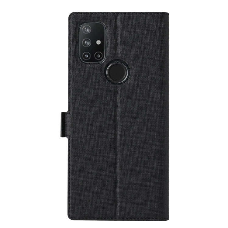 For OnePlus Nord N10 5G ViLi K Series Shockproof TPU + PU Leather Magnetic Buckle Horizontal Flip Case with Card Slots & Wallet & Holder(Black) by ViLi