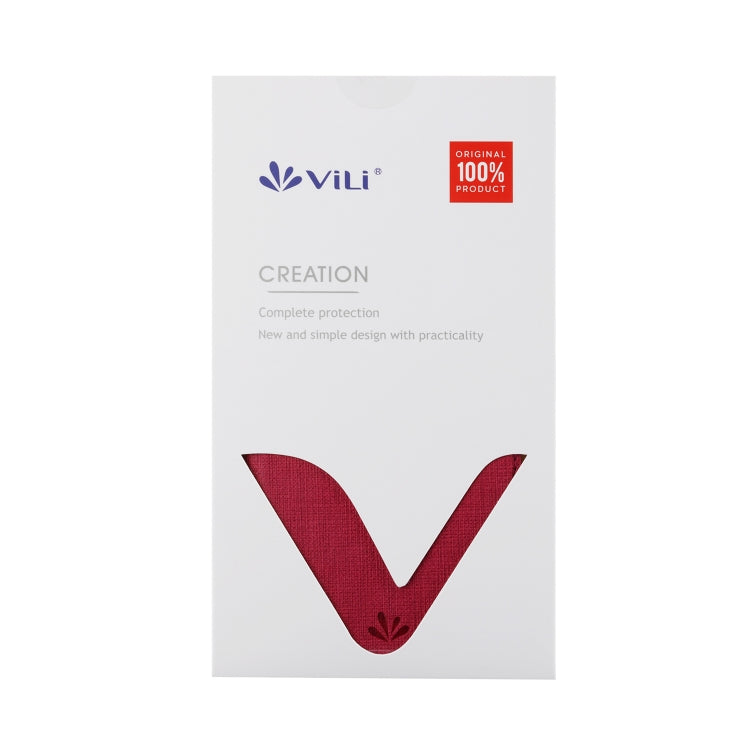 For Motorola Moto G 5G ViLi K Series Shockproof TPU + PU Leather Magnetic Buckle Horizontal Flip Case with Card Slots & Wallet & Holder(Rose Red) by ViLi