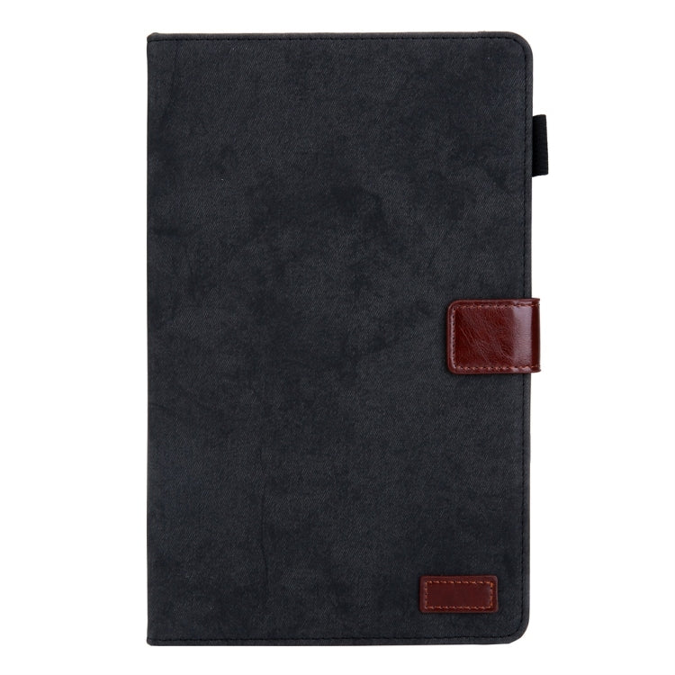 For Galaxy Tab A 8.0 & S Pen (2019) Business Style Horizontal Flip Leather Case, with Holder & Card Slot & Photo Frame & Sleep / Wake-up Function(Black) by bashfashion