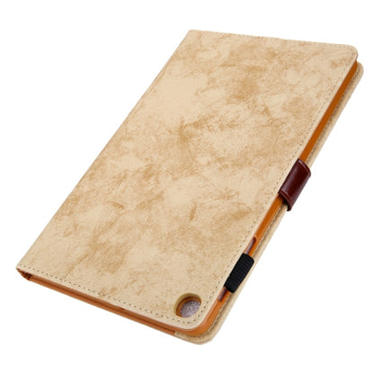 For Galaxy Tab A 8.0 (2019) / T290 Business Style Horizontal Flip Leather Case, with Holder & Card Slot & Photo Frame & Sleep / Wake-up Function(Yellow) by bashfashion