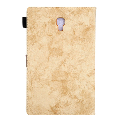 For Galaxy Tab A 10.5 / T590 Business Style Horizontal Flip Leather Case, with Holder & Card Slot & Photo Frame & Sleep / Wake-up Function(Yellow) by bashfashion