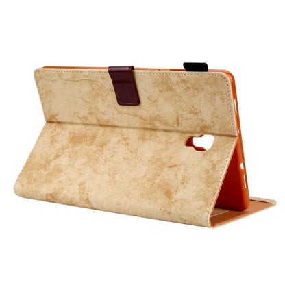 For Galaxy Tab A 10.5 / T590 Business Style Horizontal Flip Leather Case, with Holder & Card Slot & Photo Frame & Sleep / Wake-up Function(Yellow) by bashfashion