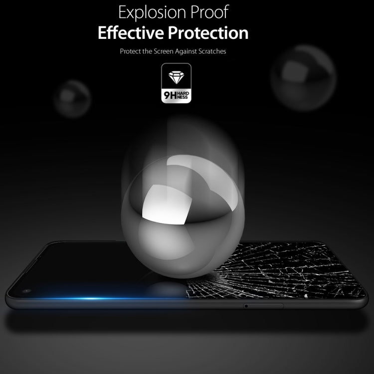 For Xiaomi Redmi Note 9T 5G / Note 9 5G DUX DUCIS 0.33mm 9H Medium Alumina HD Full Screen Tempered Glass Film (Black) by DUX DUCIS