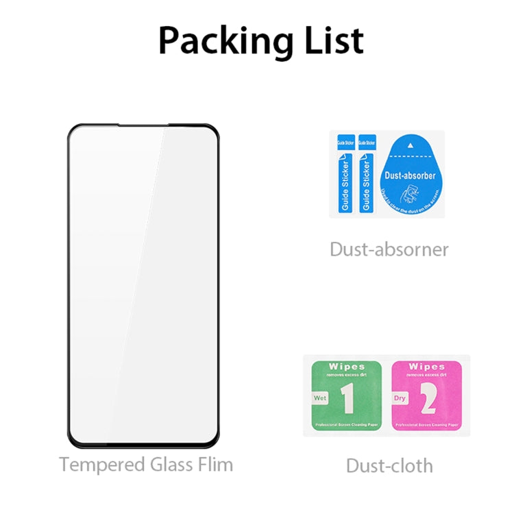 For Xiaomi Redmi Note 9T 5G / Note 9 5G DUX DUCIS 0.33mm 9H Medium Alumina HD Full Screen Tempered Glass Film (Black) by DUX DUCIS