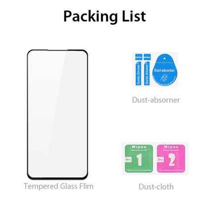 For Xiaomi Redmi Note 9T 5G / Note 9 5G DUX DUCIS 0.33mm 9H Medium Alumina HD Full Screen Tempered Glass Film (Black) by DUX DUCIS