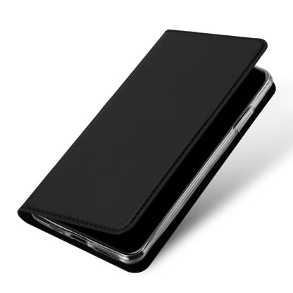 For iPhone 11 DUX DUCIS Skin Pro Series Shockproof Horizontal Flip Leather Case with Holder & Card Slots(Black) by DUX DUCIS