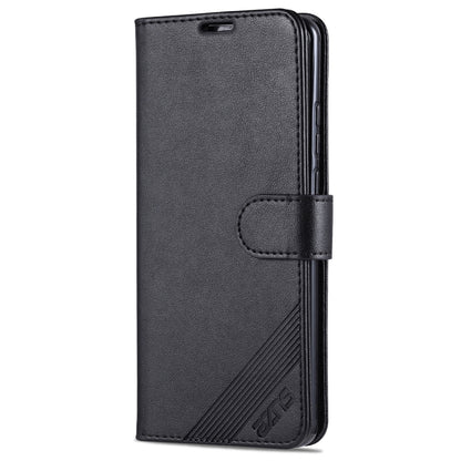 For Huawei Mate 40 AZNS Sheepskin Texture Horizontal Flip Leather Case with Holder & Card Slots & Wallet(Black) by AZNS