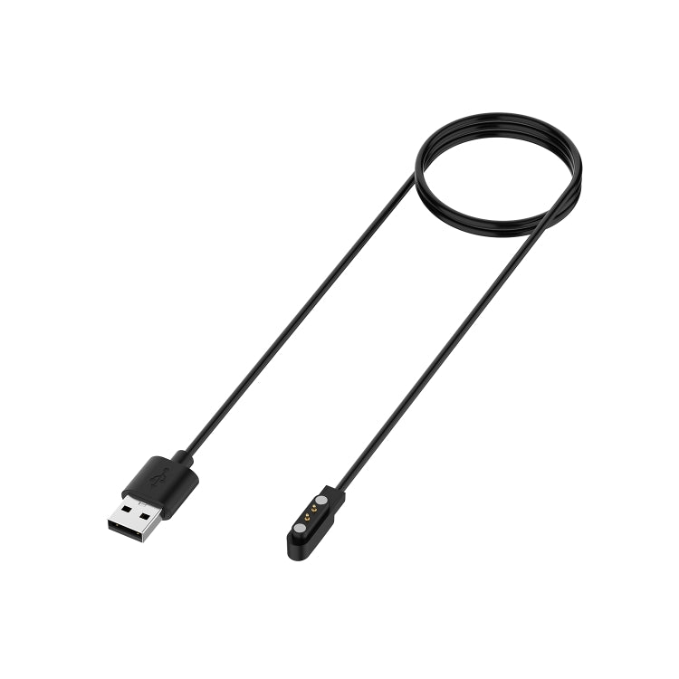 For Willful IP68 / SW021 / ID205U / ID205S USB Magnetic Charging Cable, Length: 1m(Black) by bashfashion