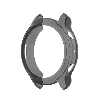 For TicWatch Pro 3 / Pro 3 Lite Half Coverage Hollowed TPU Protective Case(Transparent Black) by bashfashion