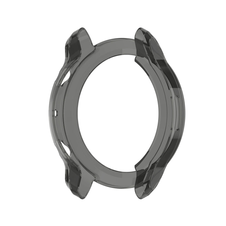 For TicWatch Pro 3 / Pro 3 Lite Half Coverage Hollowed TPU Protective Case(Transparent Black) by bashfashion