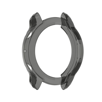 For TicWatch Pro 3 / Pro 3 Lite Half Coverage Hollowed TPU Protective Case(Transparent Black) by bashfashion