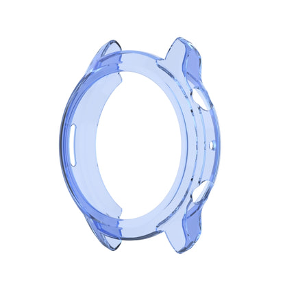 For TicWatch Pro 3 / Pro 3 Lite Half Coverage Hollowed TPU Protective Case(Transparent Blue) by bashfashion