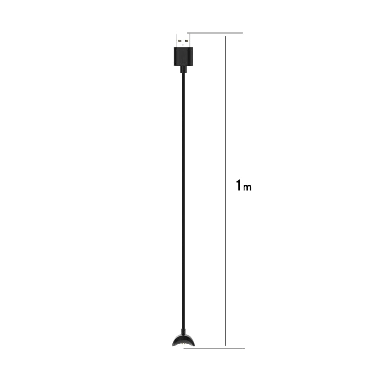 For Amazfit X Curved Screen Watch USB Magnetic Charging Cable, Length: 1m(Black) by bashfashion