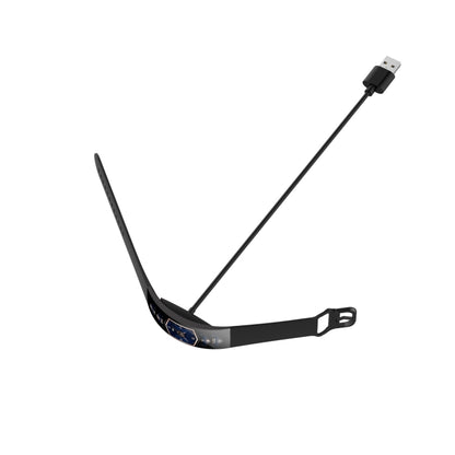 For Amazfit X Curved Screen Watch USB Magnetic Charging Cable, Length: 1m(Black) by bashfashion